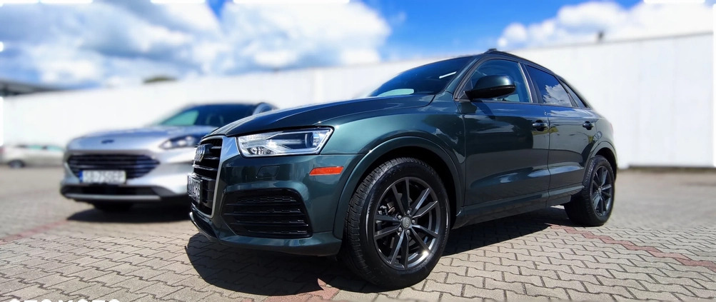 Audi Q3 cena 92000 przebieg: 24400, rok produkcji 2018 z Biała małe 407
